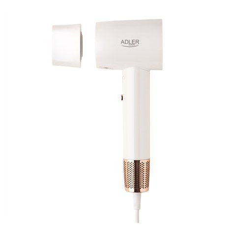 Adler Hair Dryer | SUPERSPEED AD 2272 | 1800 W | Number of temperature settings 3 | Ionic function | White - 3